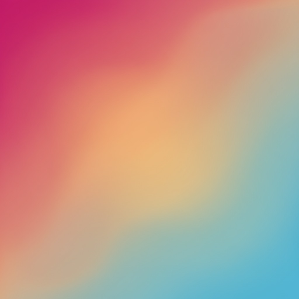 A vibrant gradient with pink, orange, yellow, and blue hues.